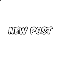 New Post Sticker by INF1N1TE