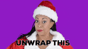 ComedianHollyLogan christmas merry christmas santa holidays GIF
