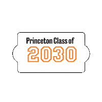Princeton 2030 Sticker by Princeton University