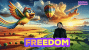 Happy We Are Free GIF