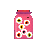 Halloween Eyes Sticker by studioumi