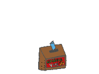Ballot Box Win Sticker