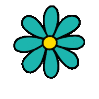 Flower Sticker by Natalie Michelle Watson