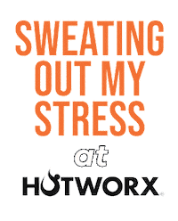 Sweating Planet Fitness Sticker by HOTWORX