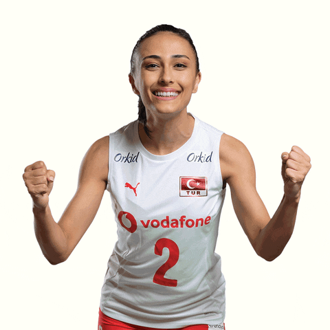 Volleyball Vnl GIF by Vodafone Türkiye