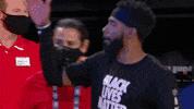 Nba Playoffs Hug GIF by NBA