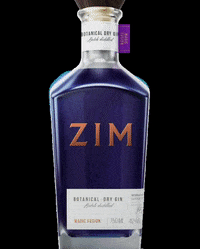 ZimDestilaria zim gin colorido gin que muda de cor o melhor gin do brasil GIF
