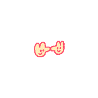 Rabbit Grow Sticker by maitoparta