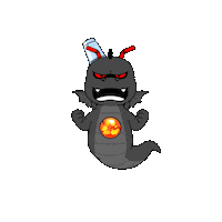 hero_okman_ 캐릭터 동물 용 읏맨 Sticker