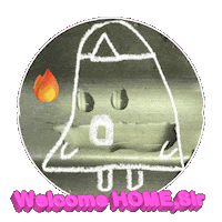 Welcome Home Hello Sticker by KaoruHironaka