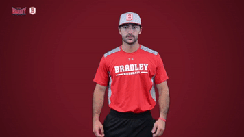 bradley braves mvc GIF by Missouri Valley Conference