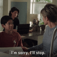 Im Sorry Grace Park GIF by ABC Network