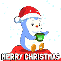 Merry Christmas Sticker by Pudgy Penguins