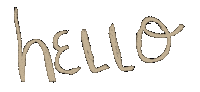 Hello Sticker by babywild