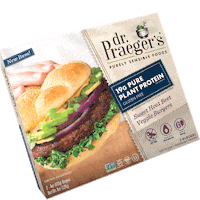 burger veggieburger Sticker by Dr. Praeger's Purely Sensible Foods