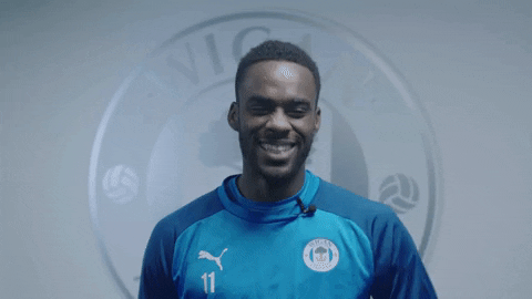 Gavin Massey Laughing GIF by Wigan Athletic