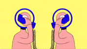 phone magnetism GIF by Downtown Records