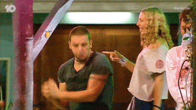 Happy Dance GIF by Big Brother Australia