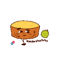 Cake Love Sticker by Domino's Pizza Malaysia