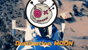 voodootoken cryptocurrency rocket coin to the moon GIF