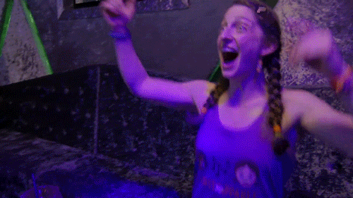 cbs giphyupload funny pumped the amazing race GIF