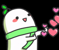 Seedcher Love GIF by 水沐柚子rainpomelo