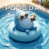 Chilling Swimming Pool GIF by Teardrop
