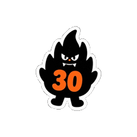 On Fire Sticker Sticker by Long Story Short