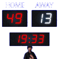 13 Away Sticker