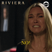Screaming No Way GIF by Ovation TV