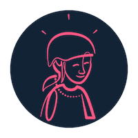 Hopp_bike on my way scooter omw be safe Sticker