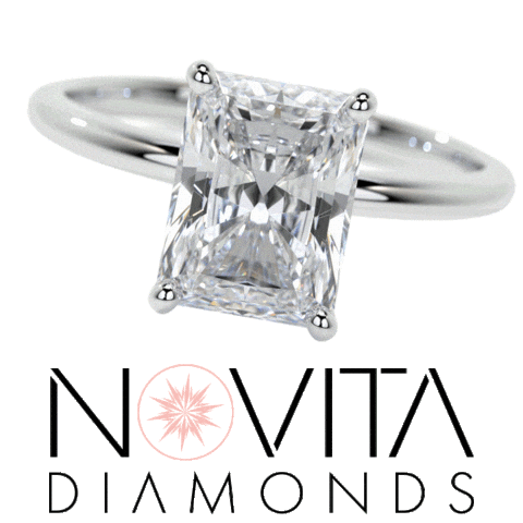 NovitaDiamonds giphyupload diamond diamond ring gold ring Sticker