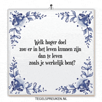 Wijsheid Reflectie GIF by Tegelspreuken.nl