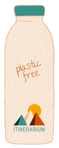 Water Bottle Sticker by itinerarium