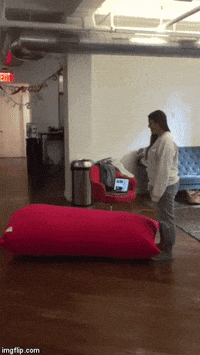 mondays; face plant; crash GIF by Bustle