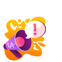 LOGOPEDIAACTUR psicologia atencion megafono logopedia Sticker