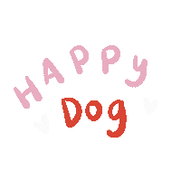 Dog Pink Sticker
