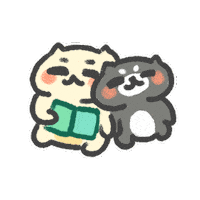 Relax Book Sticker