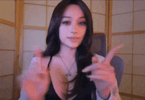 Cute Girl Twitch GIF