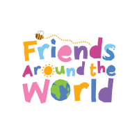 Friends World Sticker by Shonduras