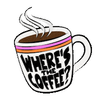 Bored Coffee Sticker by Ultra Records