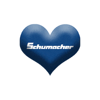 Blueheart Sticker by Schumacher Gruppe