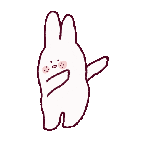 Rabbit Click Sticker