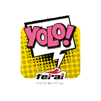 feralgr yolo feral carcare carcareproducts Sticker