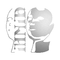 Face Metal Sticker by ihnid