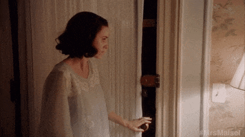 rachel brosnahan miriam GIF by The Marvelous Mrs. Maisel