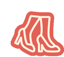 High Heels Neon Sticker by Las Vegas