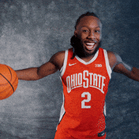 Basketball Yell GIF by Ohio State Athletics