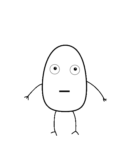 egg Sticker by WIPco