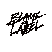 Blamethelabel Sticker